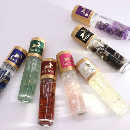 Hop Hare Essential Oil Gemstone Roll On - Various Scents image 0