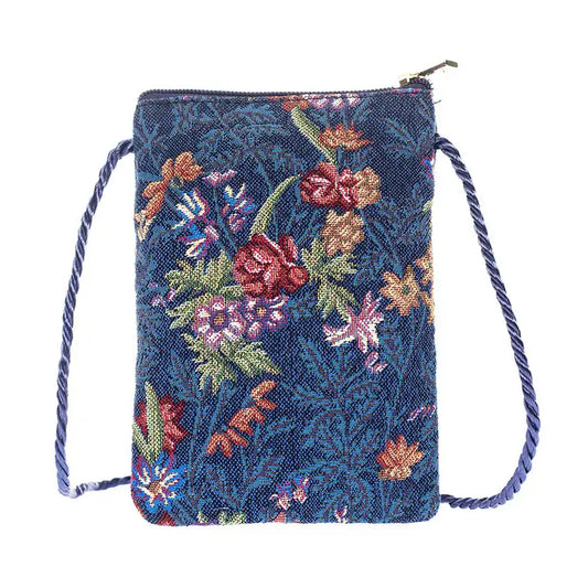 Signare Tapestry - Williams Morris - Flower Meadow Blue - Smart Bag