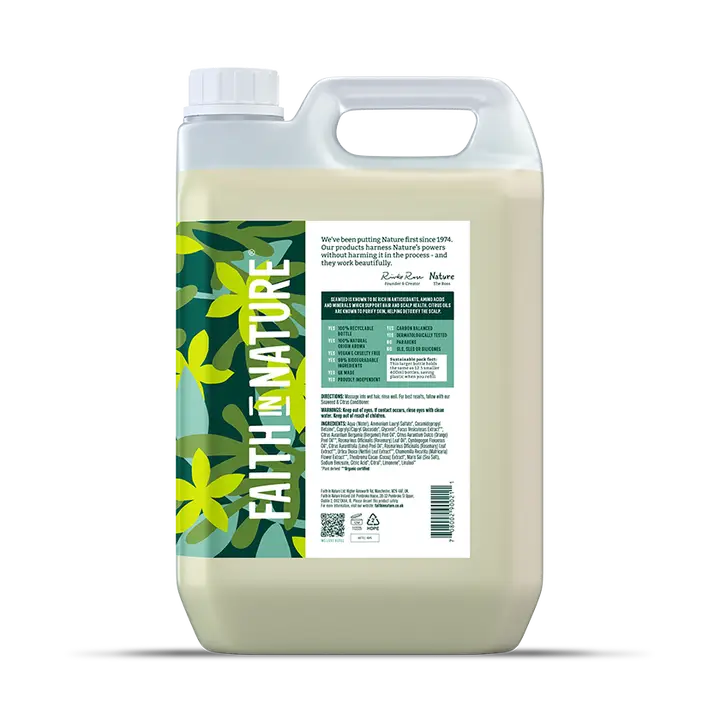 Faith in Nature - Shampoo -Various Scents - £1.20 per 100ml - IN STORE REFILL ONLY
