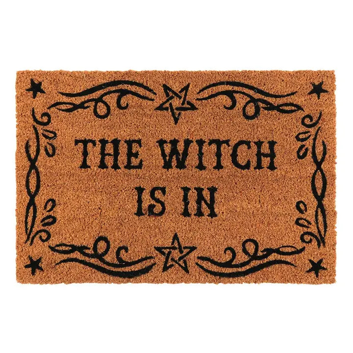 Natural The Witch Is in Doormat